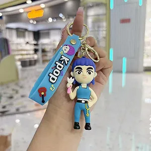 Брелок Кейпоп охотницы на демонов K-Pop Demon Hunters Huntr/x детский на рюкзак, ключи игрушка 8 см synthetic.ua - Фото 1
