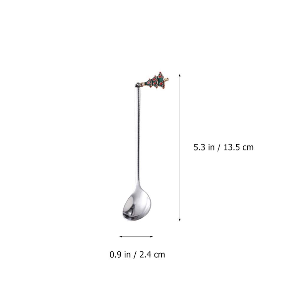 Набор рождественских ложек Angoily, 6 шт, фото №5