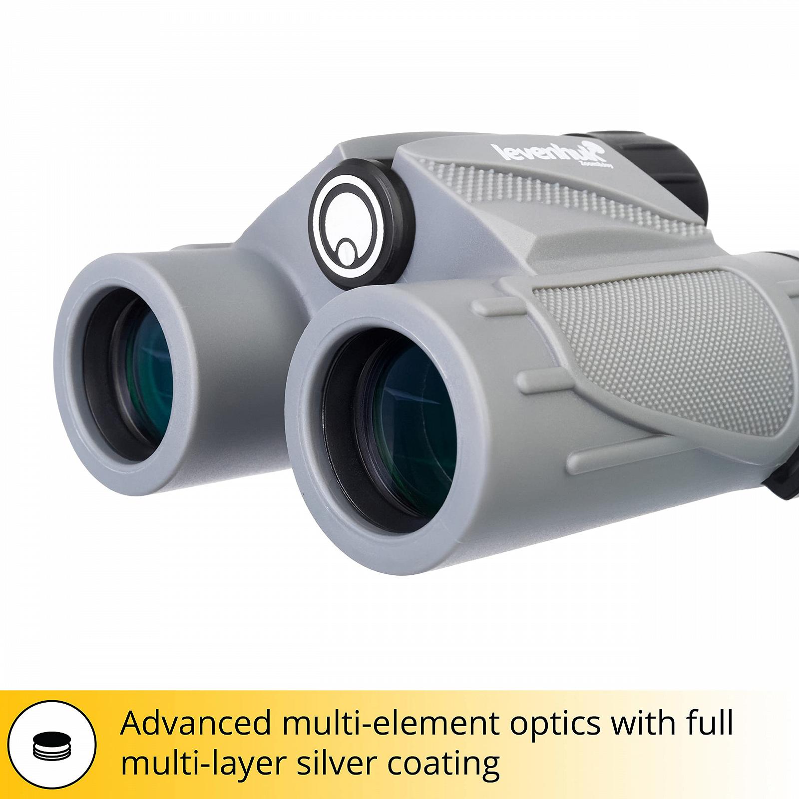 Бінокль Levenhuk Karma Plus 8x25 Компактний Водонепроникний з BaK-4 Скляною Оптикою, фото №5