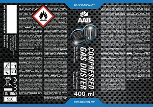 Стиснене повітря AAB K2 400 мл synthetic.ua - Фото 1