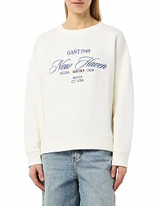 Жіночий Світшот GANT Graphic C-Neck Sweat - Фото 1