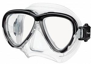Маска для дайвінгу TUSA Intega Чорний/Металік Темно-червоний synthetic.ua - Фото 1