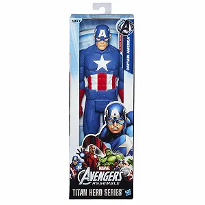 Екшн-фігурка Marvel Avengers Titan Hero Series Captain America synthetic.ua - Фото 1