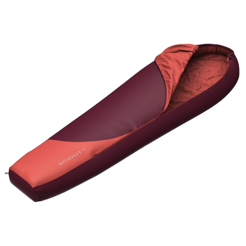 Спальний Мішок Hannah W Scout 120 Women's Mummy Left -10°C Червоний, фото №3 Спальний Мішок Hannah W Scout 120 Women's Mummy Left -10°C Червоний, фото №3