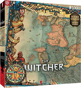 Пазл Good Loot Gaming The Witcher The Northern Kingdoms 1000 элементов - Фото 1