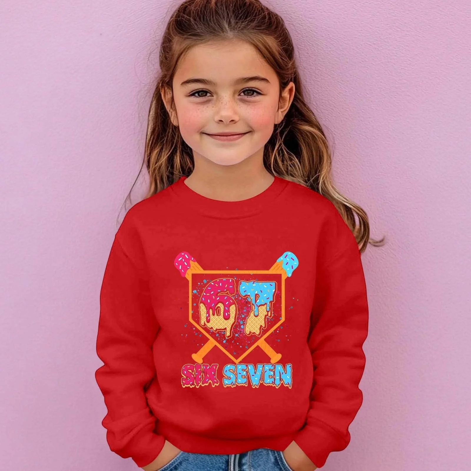 Толстовка для дівчинки з принтом, фото №5