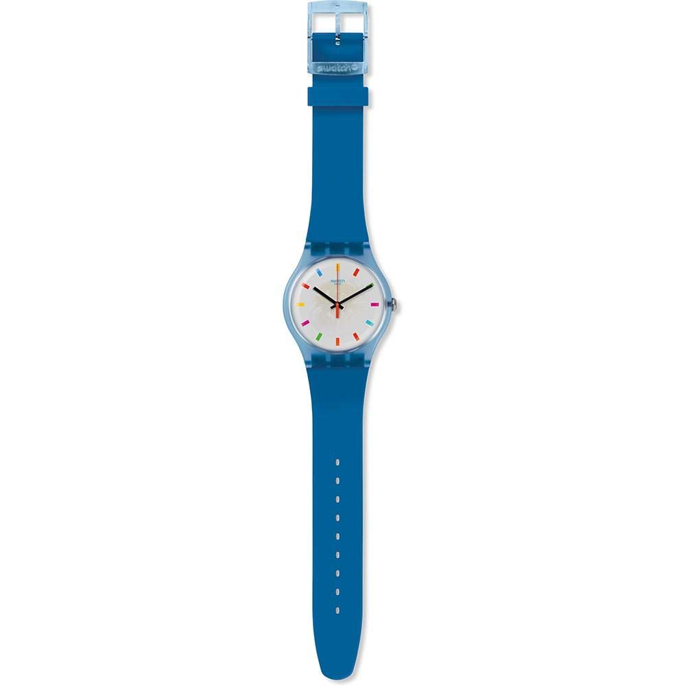 Часы Swatch Мужские Аналоговые Кварцевые SUON125 с силиконовым ремешком, фото №2