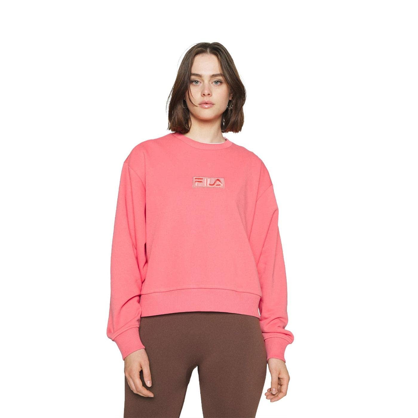 Женский свитшот Fila Bansko Cropped Crew Sweat, фото №2 Женский свитшот Fila Bansko Cropped Crew Sweat, фото №2