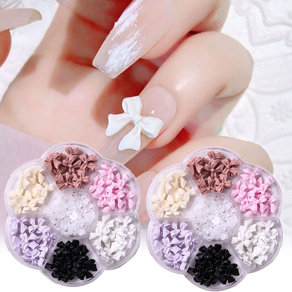 Стрази для нігтів Бантик, 1 коробка. Прикраси, фото №7