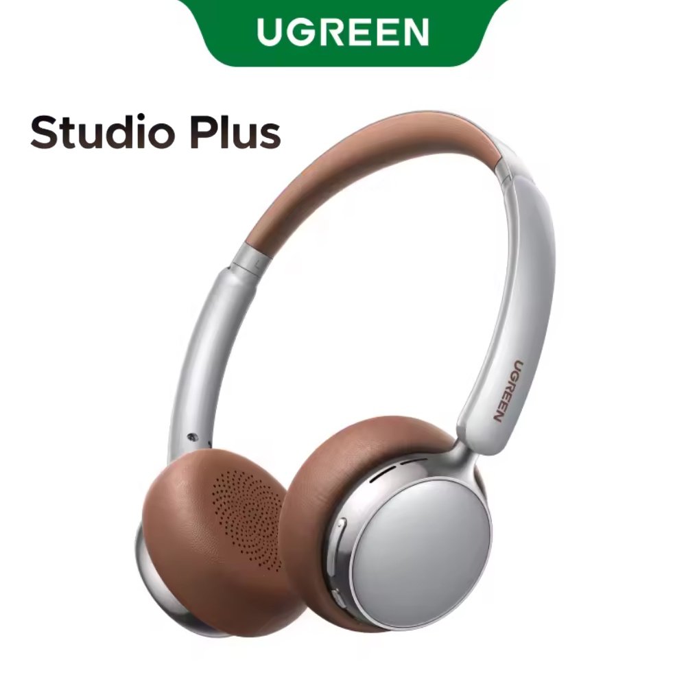 Навушники Ugreen Studio Plus ANC BT6.0 80год Multipoint Brown, фото №1 Навушники Ugreen Studio Plus ANC BT6.0 80год Multipoint Brown, фото №1