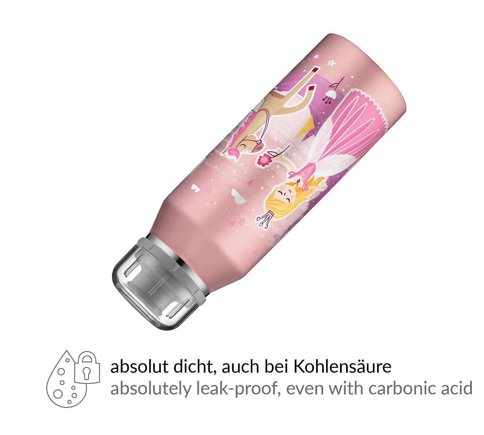 Дитяча термопляшка alfi IsoBottle Princess 5677.202.035 350 мл Нержавіюча сталь Герметична BPA Free, фото №3 Дитяча термопляшка alfi IsoBottle Princess 5677.202.035 350 мл Нержавіюча сталь Герметична BPA Free, фото №3