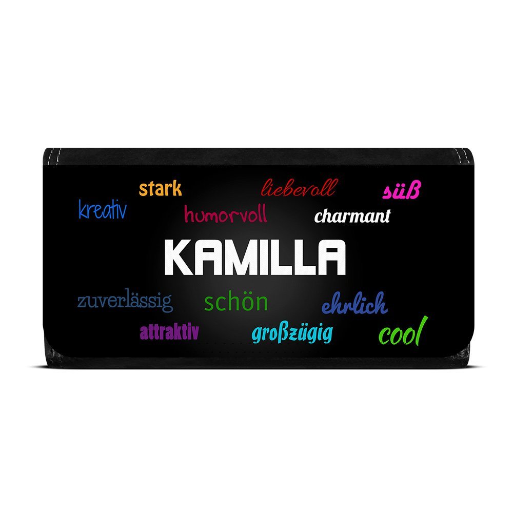 Кошелек Kamilla, позитивный дизайн - Персонализированный кошелек для мужчин и женщин, фото №2