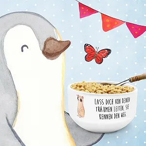 Миска для хлопьев Mr. & Mrs. Panda Plumplori Happy synthetic.ua - Фото 1