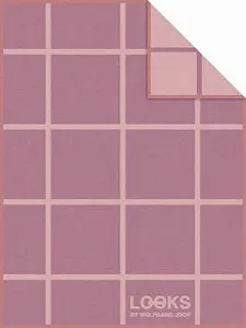 Покривало Looks by Wolfgang Joop Бавовняна суміш Рожевий 150 x 200 см - Фото 1