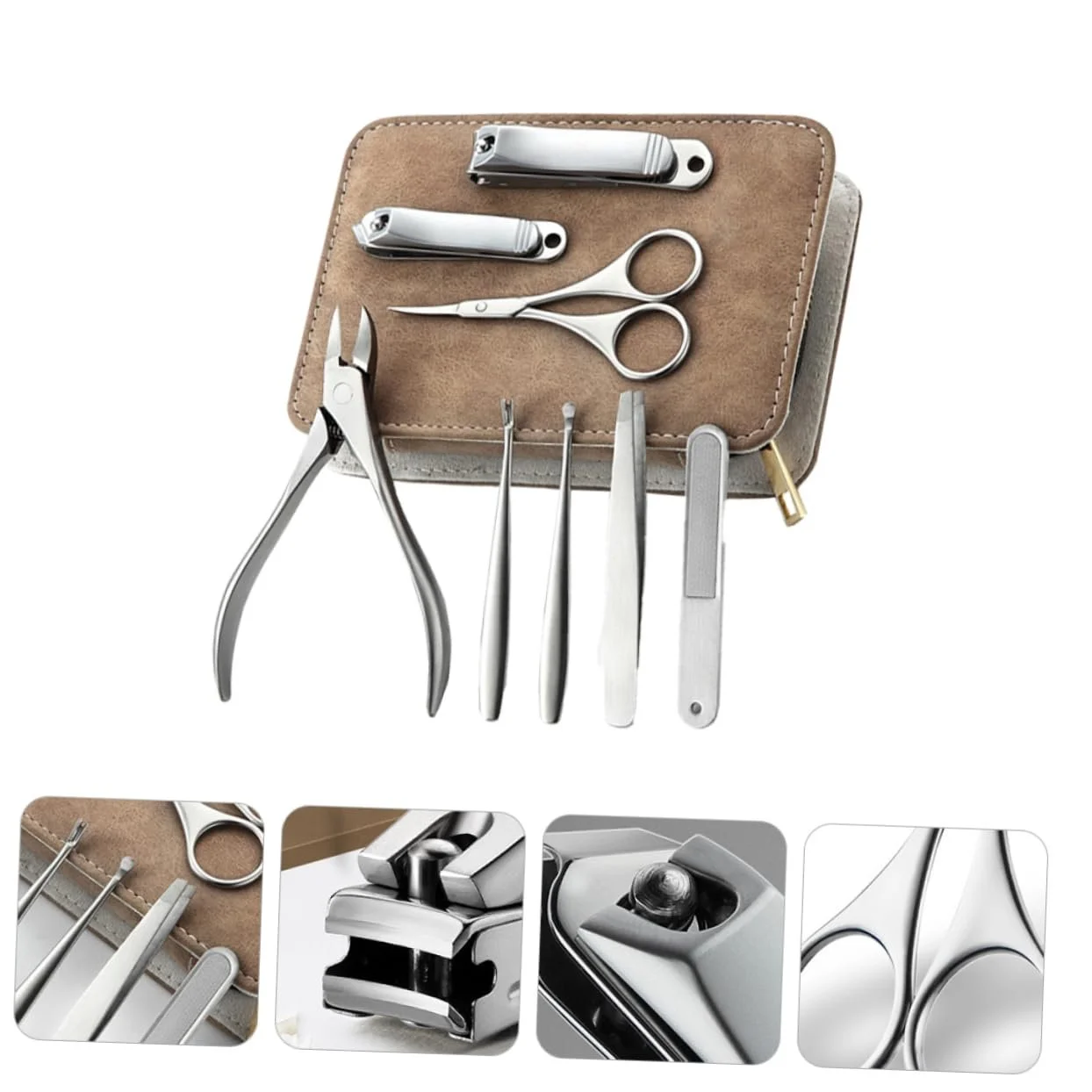 Набор для ногтей Healvian из нержавеющей стали, фото №6 Набор для ногтей Healvian из нержавеющей стали, фото №6