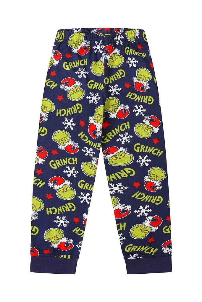 Пижама The Grinch Merry Grinchmas Праздничная Красная Рождественская для Семьи, фото №5