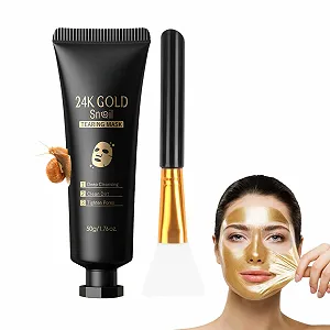 Маска-плівка для обличчя 24K Gold Snail для очищення та догляду за шкірою обличчя - Фото 1