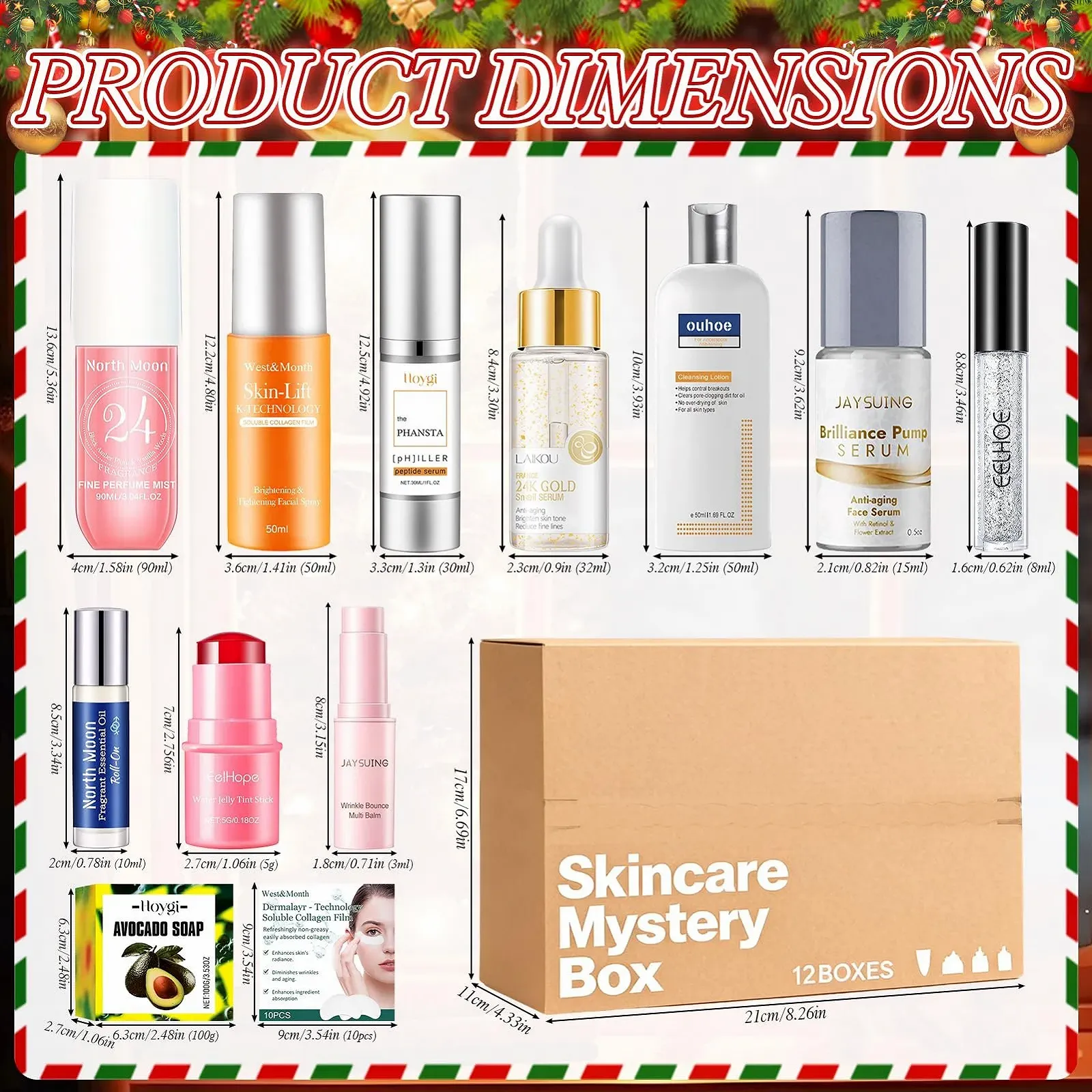 Набір косметики для догляду за шкірою Skin Care Beauty Set, Сюрприз, 12 предметів, фото №2 Набір косметики для догляду за шкірою Skin Care Beauty Set, Сюрприз, 12 предметів, фото №2