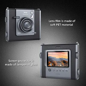 Защитное стекло kinokoo для Instax Wide EVO 0.25 mm 9H с пленкой для линзы 3 + 3 шт. synthetic.ua - Фото 1