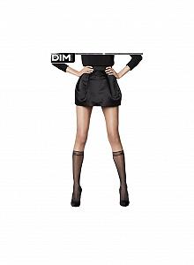 Чулки DIM Style Mini Media Fantas	ía Rejilla, черный (Negro 127), One (размер: 35/41) synthetic.ua - Фото 1