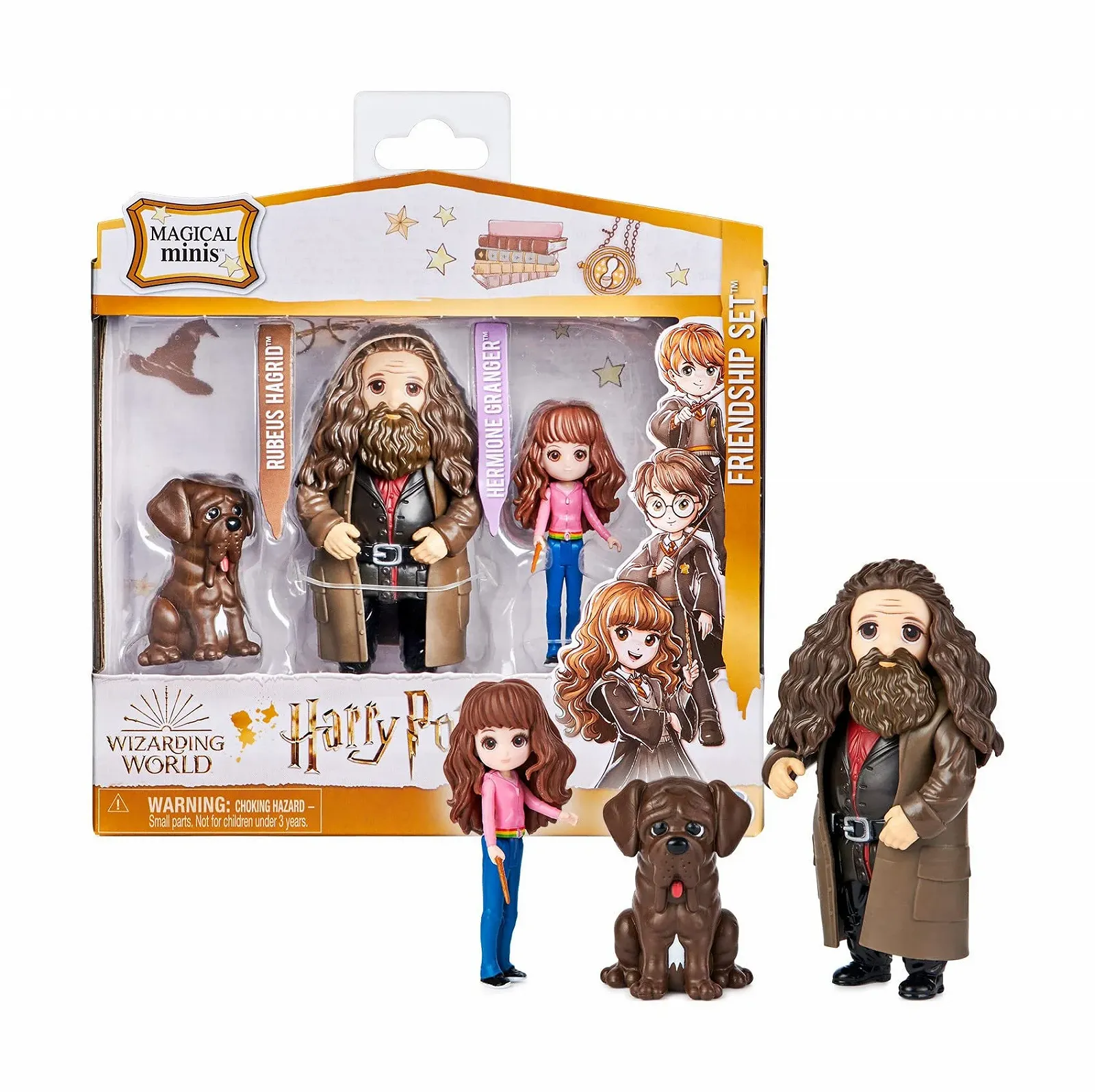 Ігровий набір Wizarding World Harry Potter Friends Hermione Granger and Rubeus Hagrid, фото №1