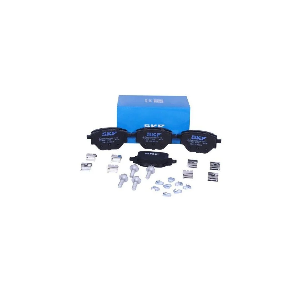Комплект тормозных колодок, дисковый тормоз SKF VKBP 91379 для OPEL PEUGEOT VAUXHALL, фото №1 Комплект тормозных колодок, дисковый тормоз SKF VKBP 91379 для OPEL PEUGEOT VAUXHALL, фото №1