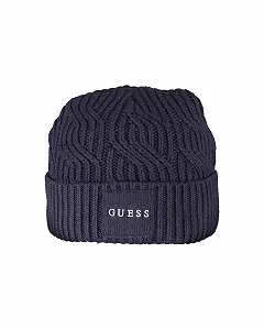 Кепка Guess Jeanskappe з бавовни з вишитим логотипом - Синій, One Size - Фото 1