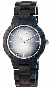 Женские деревянные часы Raptor Resolution RA10208 с застежкой-бабочкой, аналоговые, кварцевые, натуральные - Фото 1
