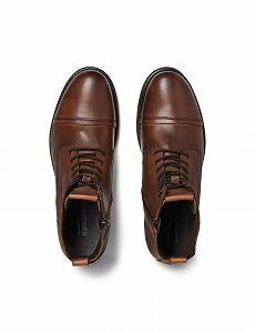 Ботинки JACK & JONES Jfwshaun Кожаные На Шнуровке synthetic.ua - Фото 1