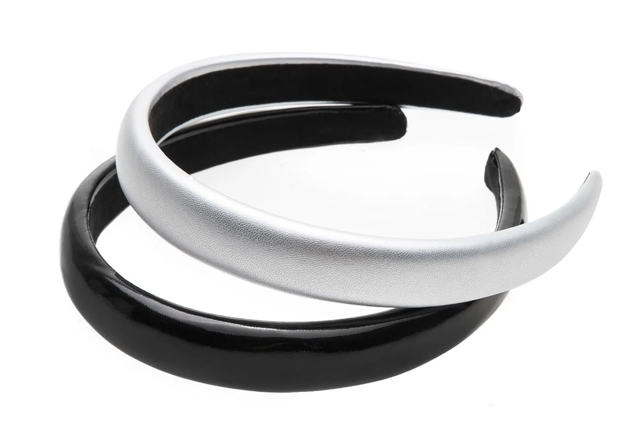 Обруч Axy М'який з металевим кольором HR27D Срібний, фото №3