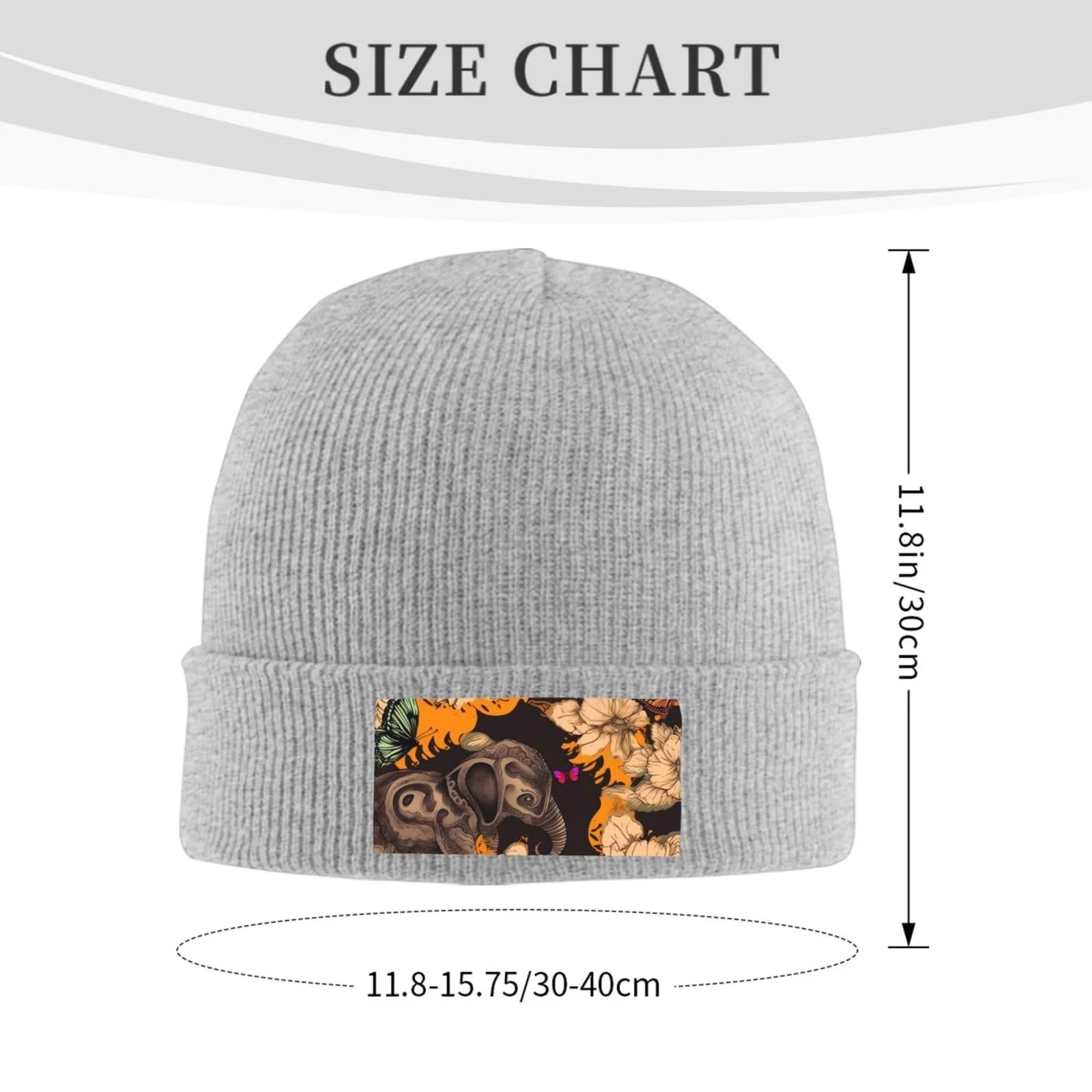 Шапка-бини со слоном и бабочкой для женщин, зимняя, теплая, вязаная, фото №2 Шапка-бини со слоном и бабочкой для женщин, зимняя, теплая, вязаная, фото №2