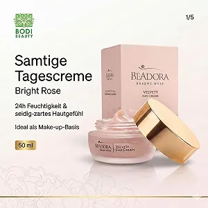 Денний крем BeAdora Bright Rose Velvet з трояндовою олією та білим трюфелем 50 мл synthetic.ua - Фото 1