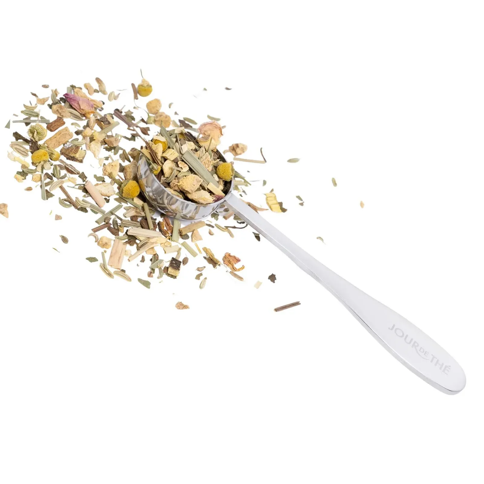Мірна ложка для чаю для розсипного чаю Jour de Tea Нержавіюча сталь, фото №1