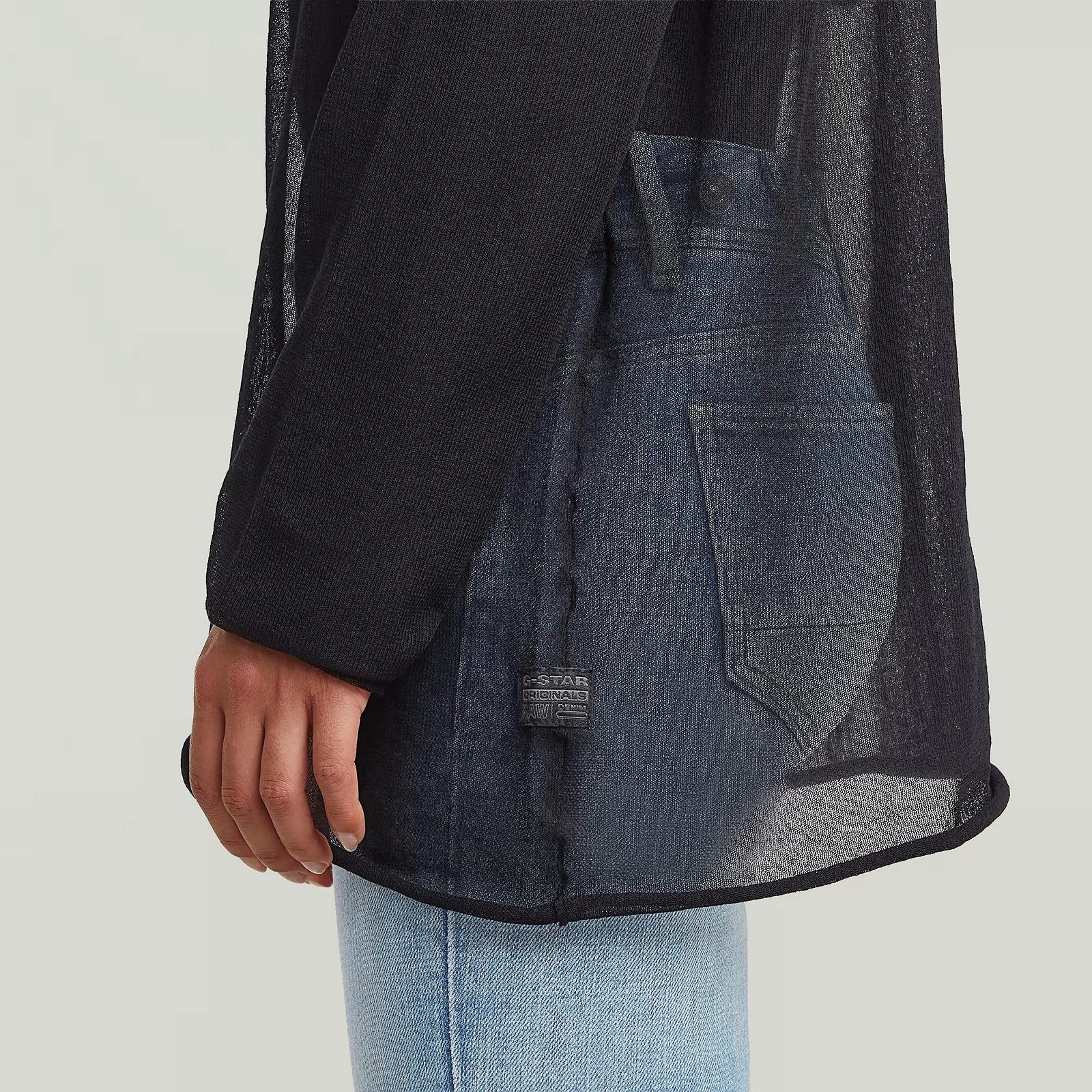 Женский свитер G-Star RAW Sheer Loose Turtle Knitted Sweater - S, фото №5