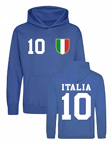 Дитяче худі Italy Jersey для хлопчиків та дівчаток - з можливістю персоналізації - Фото 1