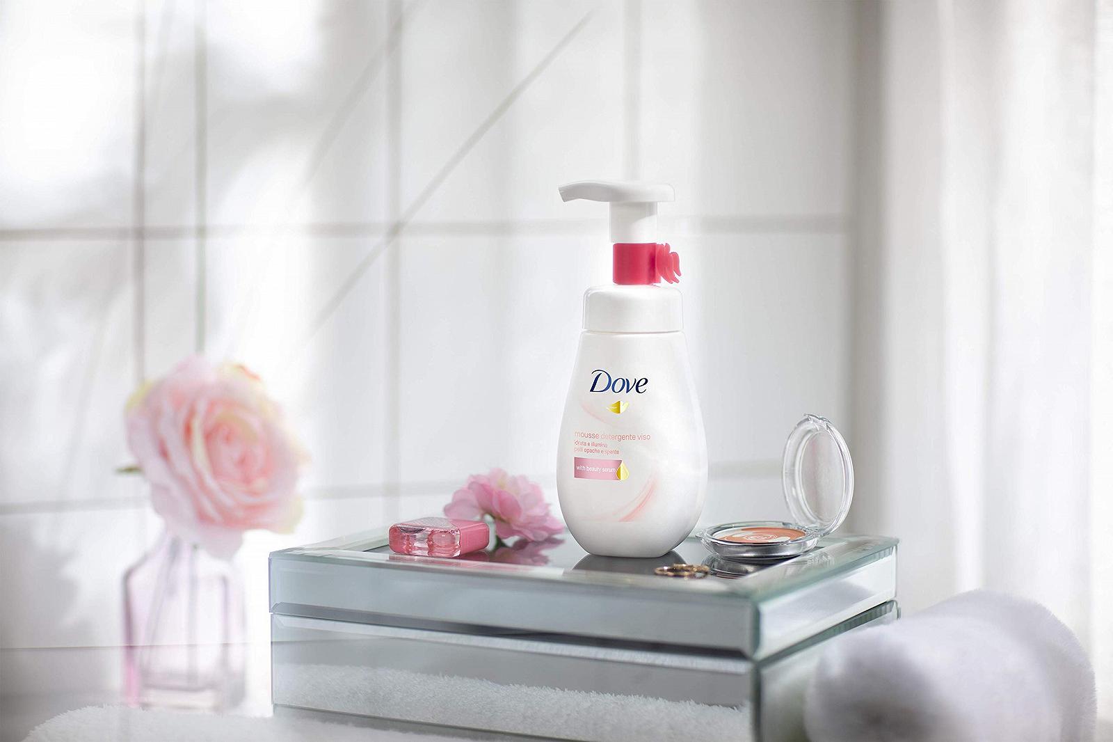 Мусс для умывания Dove / Для сияющей и тусклой кожи / 160 мл, фото №4