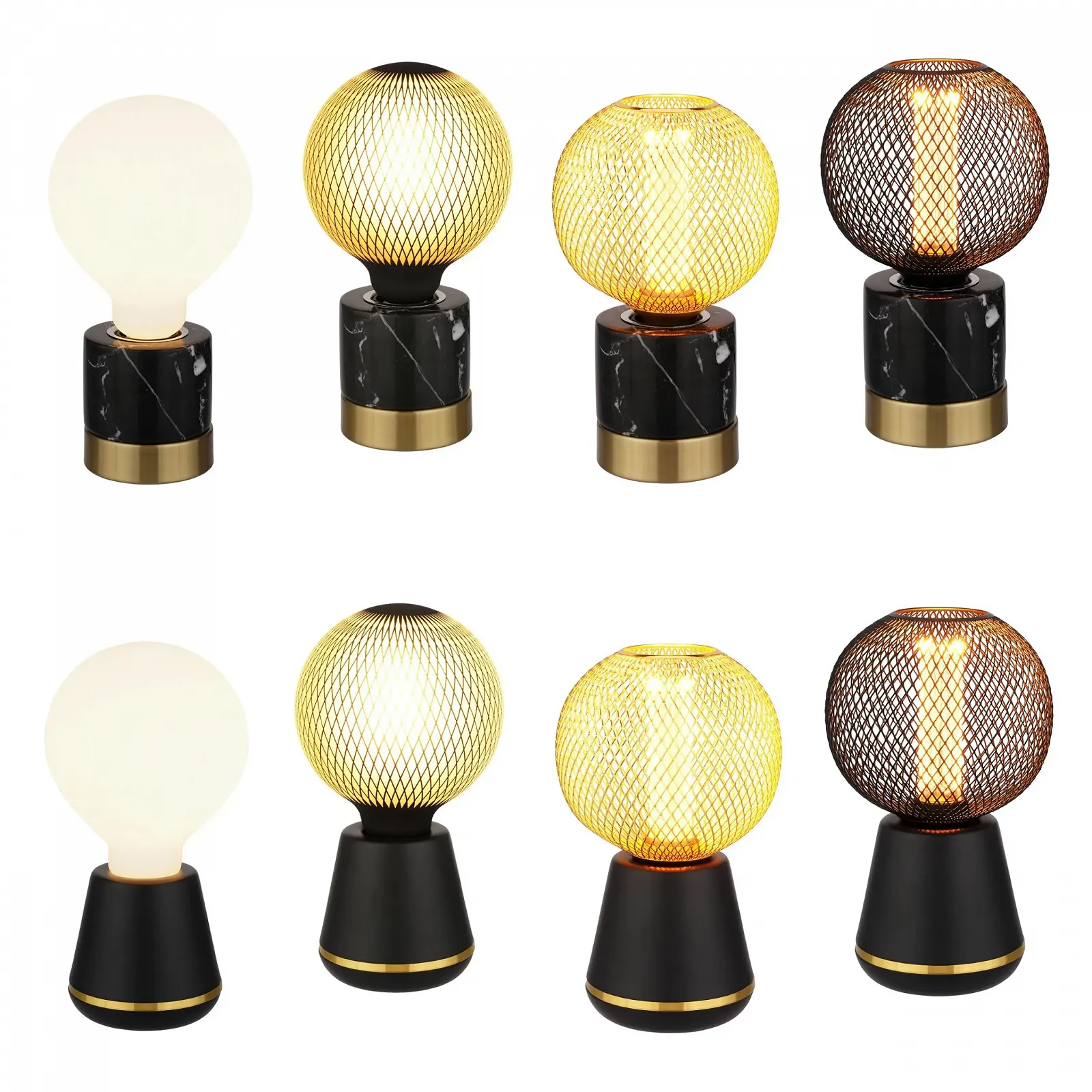 Настільна лампа ADAKAT Vintage метал E27 чорна, фото №7