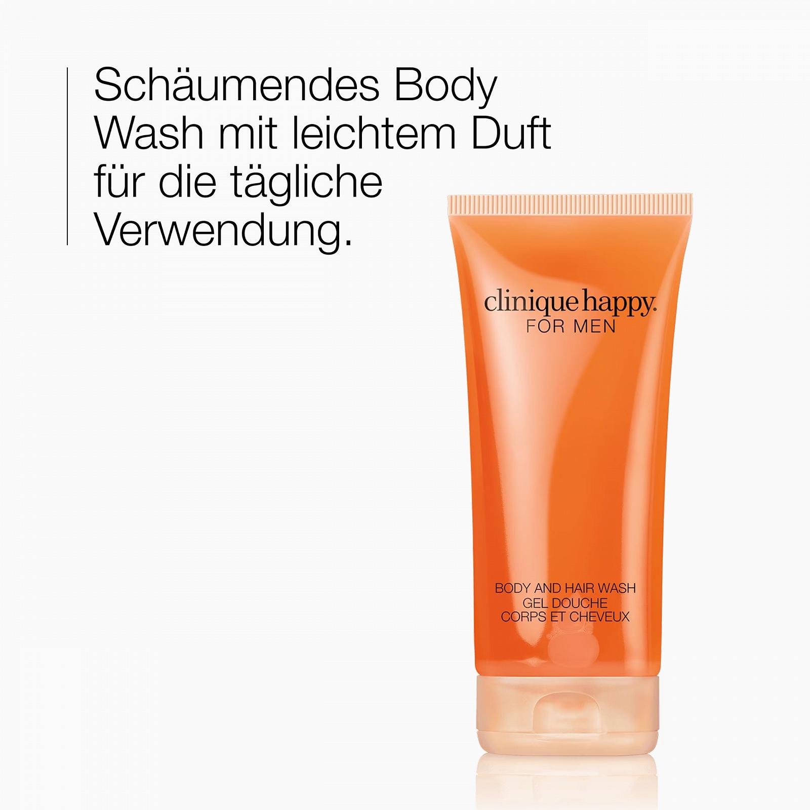 Гель для душу та шампунь Clinique Happy For Men освіжаючий 200 мл, фото №2 Гель для душу та шампунь Clinique Happy For Men освіжаючий 200 мл, фото №2