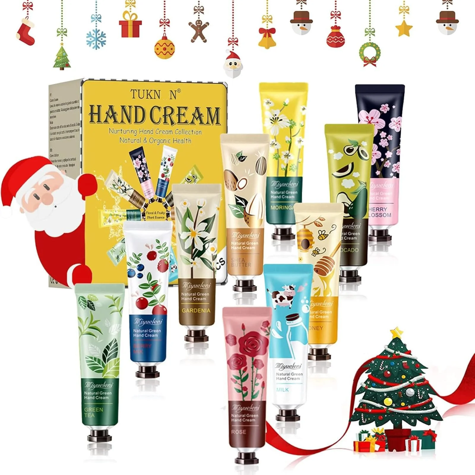 Крем для рук Набір кремів для рук Подарунковий 10 шт, фото №1
