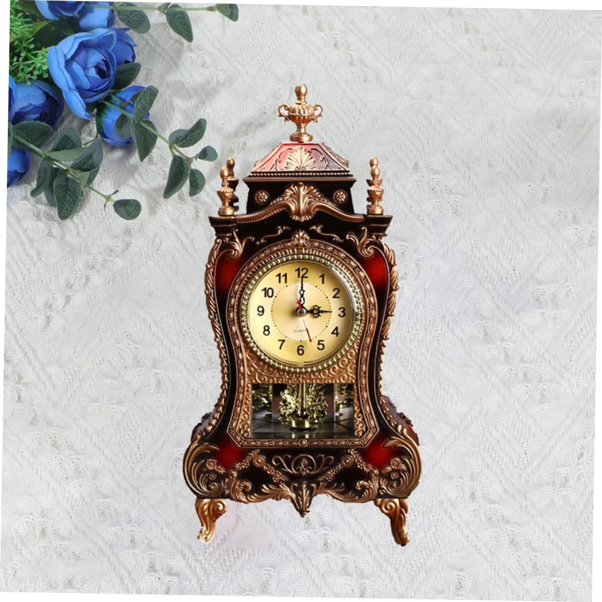 Настільний годинник PartyKindom Музичний Декоративний Ретро Дизайн, фото №1