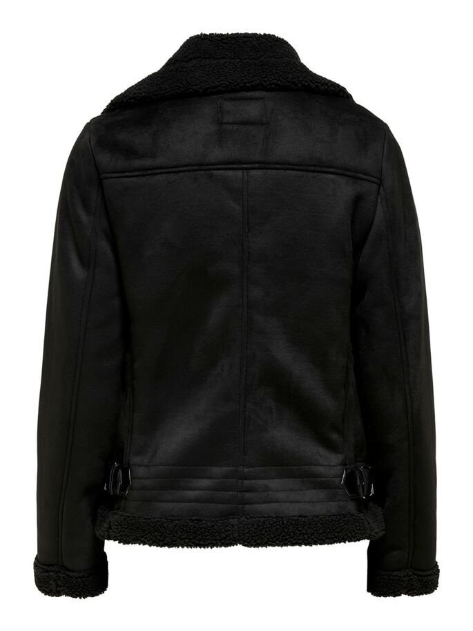Куртка ONLY ONLDIANA BONDED AVIATOR JACKET CC OTW 15205618 Черный L, фото №3