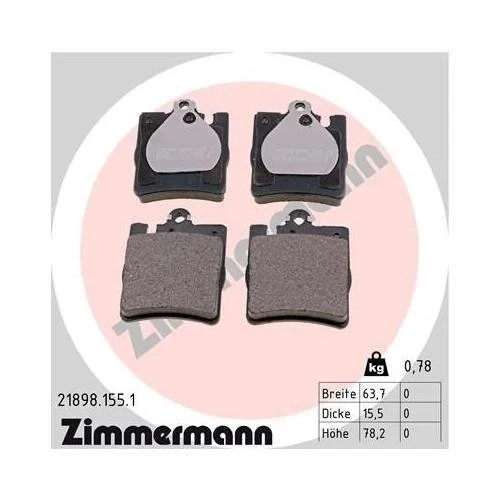 Гальмівний диск ZIMMERMANN COAT Z 400.1437.20 для MERCEDES-BENZ задня вісь, фото №4 Гальмівний диск ZIMMERMANN COAT Z 400.1437.20 для MERCEDES-BENZ задня вісь, фото №4