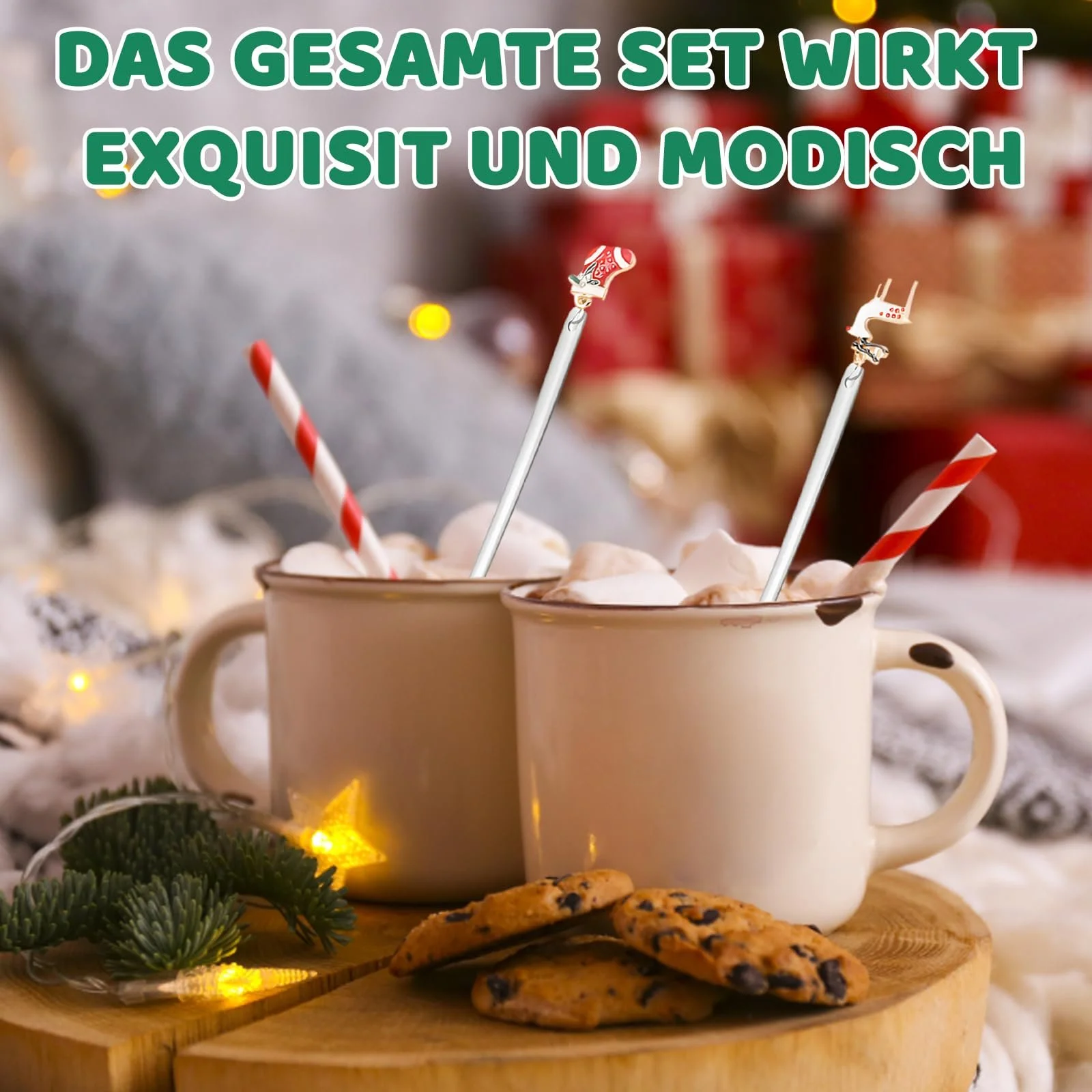 Набір столового посуду до Різдва, маленькі, фото №5