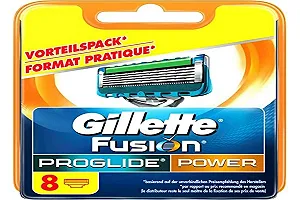 Сменные лезвия для бритья Gillette Fusion ProGlide Power 8 шт. - Фото 1
