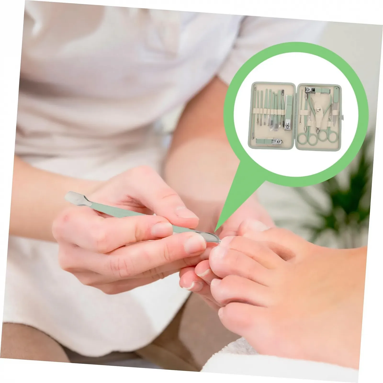 Набір для манікюру і педикюру PACKOVE 18 шт., фото №4