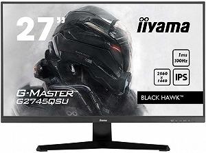 Монітор 27" iiyama G2745QSU-B1 2K IPS 100 Гц - Фото 1