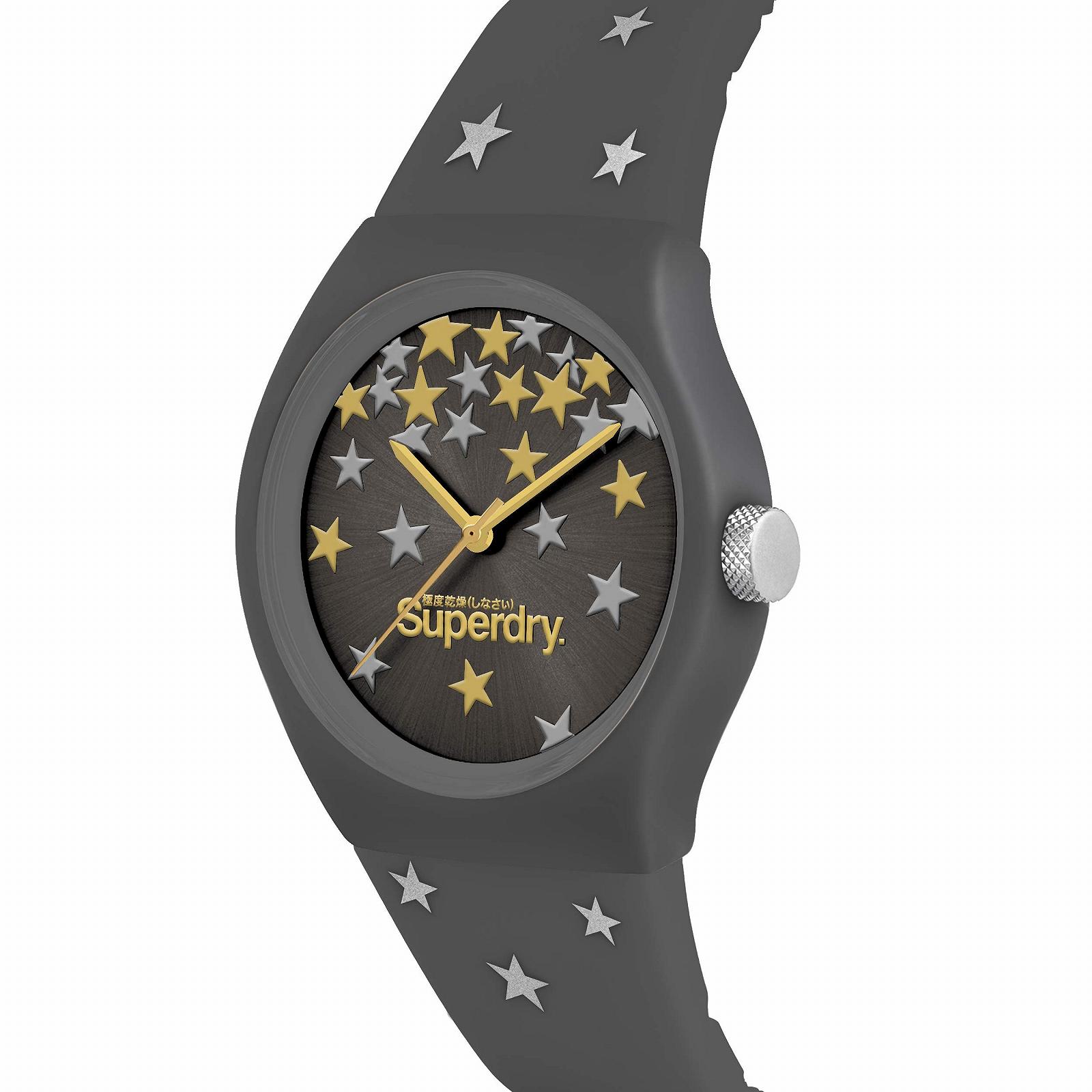Часы Superdry Женские Аналоговые Кварцевые SYL275E Серый, фото №2