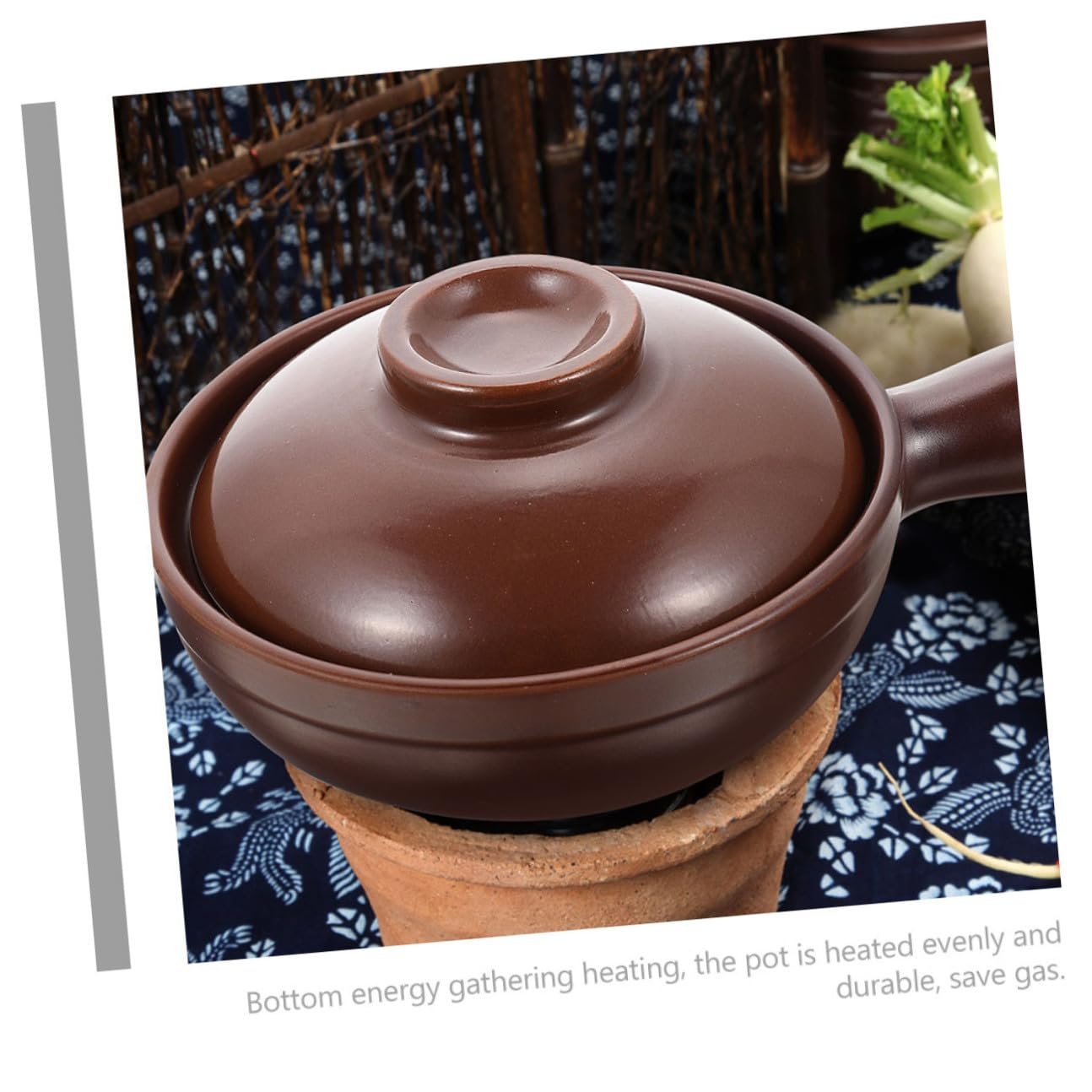 Ківш Gadpiparty керамічний з антипригарним покриттям для тушкування супів та локшини, фото №5