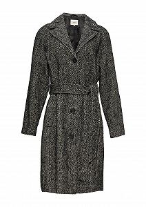 Пальто s.Oliver Змішана вовна з поясом - Фото 1