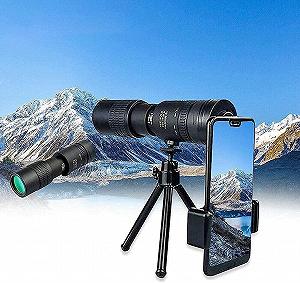 Телескоп 4k 4k 10-300x40mm Super Telephoto Zoom Монокулярный телескоп Портативный с увеличением 300x synthetic.ua - Фото 1